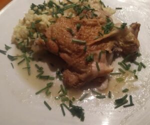 Pollo en Salsa de Cebolla en Olla Express | ¡Rico, Rico!