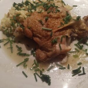 Pollo en Salsa de Cebolla en Olla Express | ¡Rico, Rico!