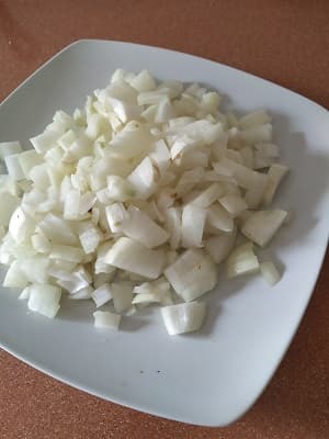 cebolla lentejas con verduras